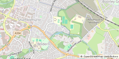 Map of Southampton