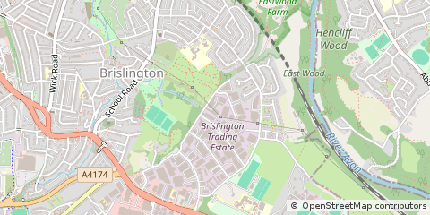 Map of Bristol