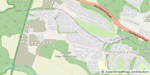 Map of Billingham