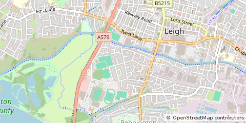 Map of Leigh