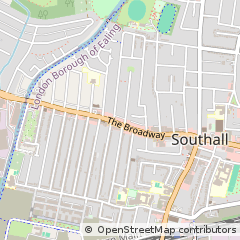 Map of Southall