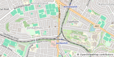 Map of Glasgow