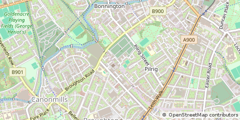 Map of Edinburgh