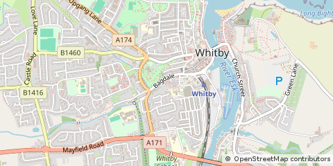 Map of North Yorkshire