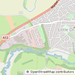 Map of Market Drayton