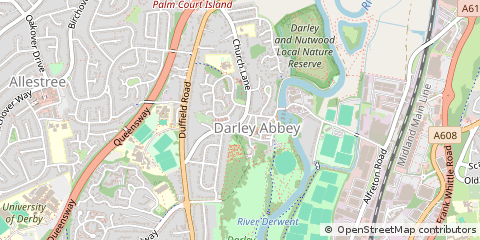 Map of Derby