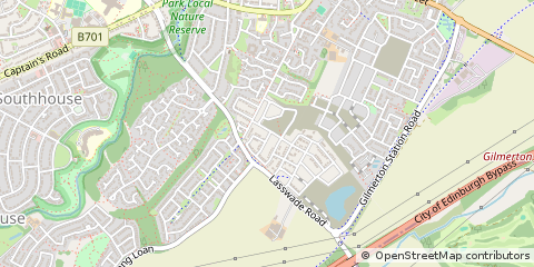 Map of Edinburgh