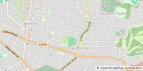 Map of Bournemouth
