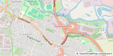 Map of Derby, Derbyshire