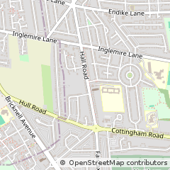 Map of Hull, East Yorkshire