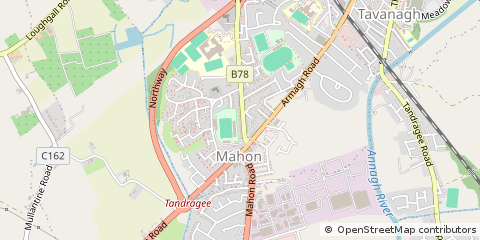 Map of Craigavon, Co.armagh
