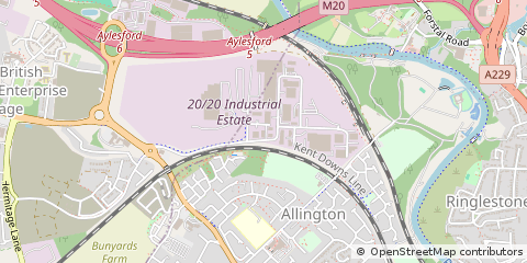 Map of Maidstone