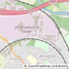 Map of Maidstone