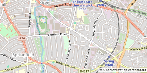 Map of Birmingham