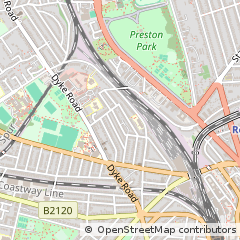Map of Brighton, East Sussex