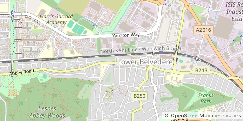 Map of Belvedere