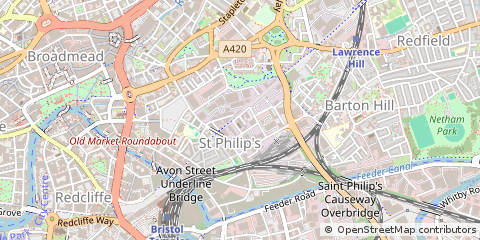 Map of Bristol