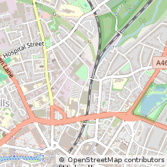 Map of Walsall, West Midlands