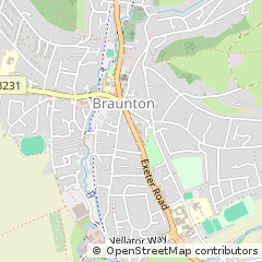 Map of Devon