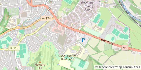 Map of Bristol