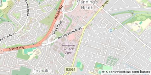 Map of Poole