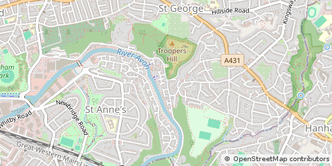 Map of Bristol