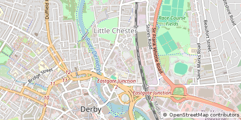 Map of Derby