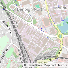 Map of Milton Keynes, Buckinghamshire
