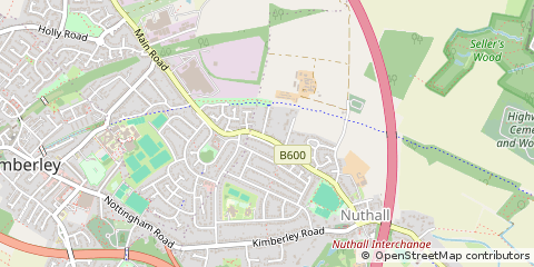 Map of Nottingham
