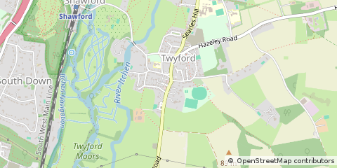 Map of Winchester