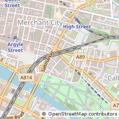 Map of Glasgow