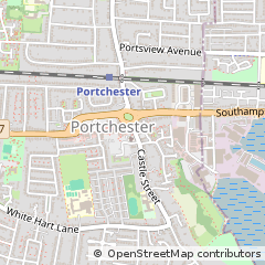 Map of Fareham, Hampshire