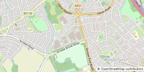 Map of Wirral