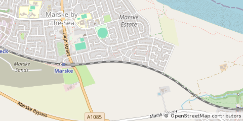 Map of Redcar