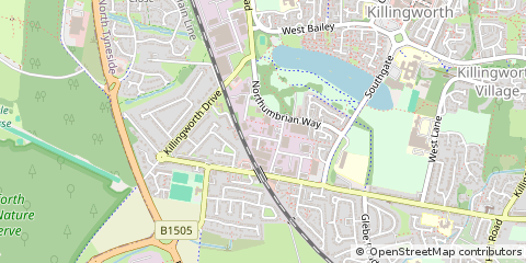 Map of Newcastle Upon Tyne