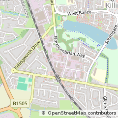 Map of Newcastle Upon Tyne