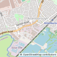 Map of Nottingham