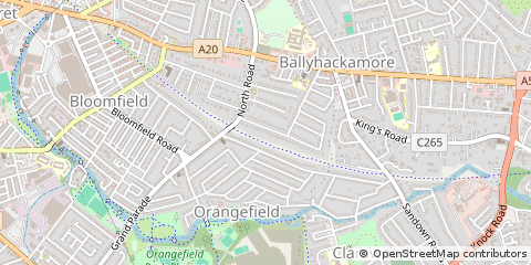 Map of Belfast