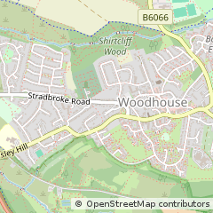 Map of Sheffield