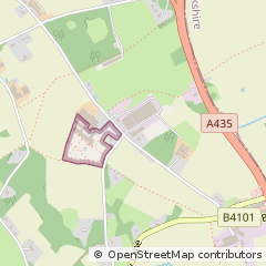 Map of Redditch, Worcestershire