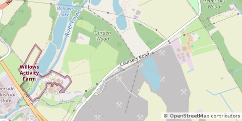 Map of ST. Albans, Hertfordshire