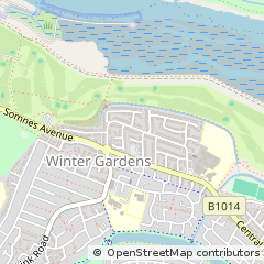 Map of Canvey Island