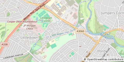 Map of Bournemouth