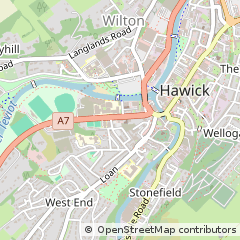 Map of Hawick