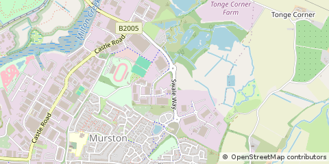Map of Sittingbourne