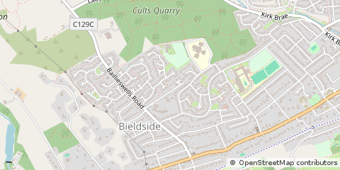 Map of Aberdeen, Aberdeenshire
