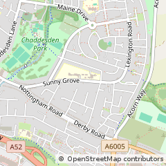 Map of Derby