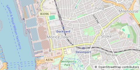Map of Plymouth