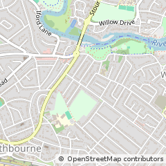 Map of Bournemouth
