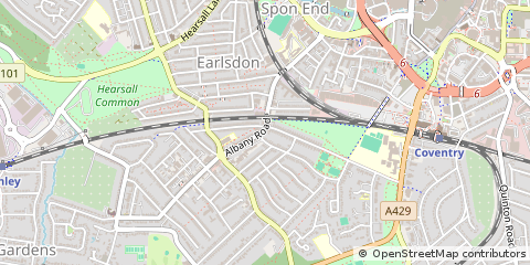 Map of Coventry